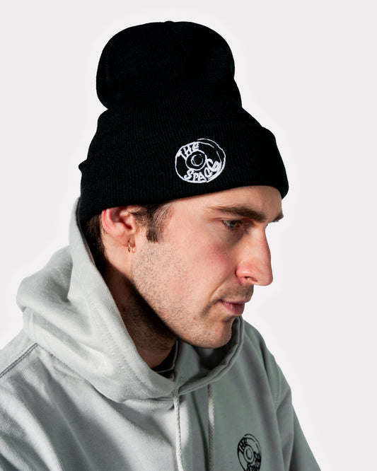 Space Beanie - Black/ Unisex