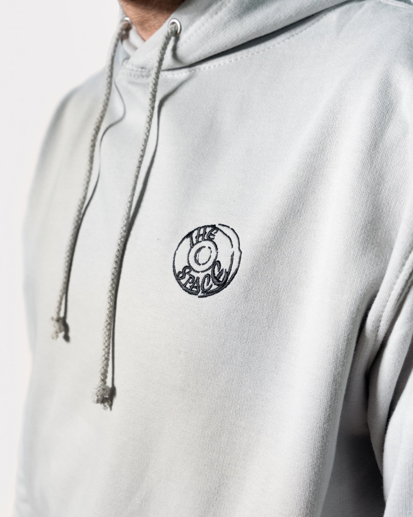 Space Returns Hoodie - Grey w Logo/ Backprint