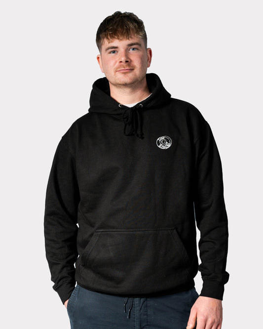 Space Returns Hoodie - Black w Logo/ Backprint