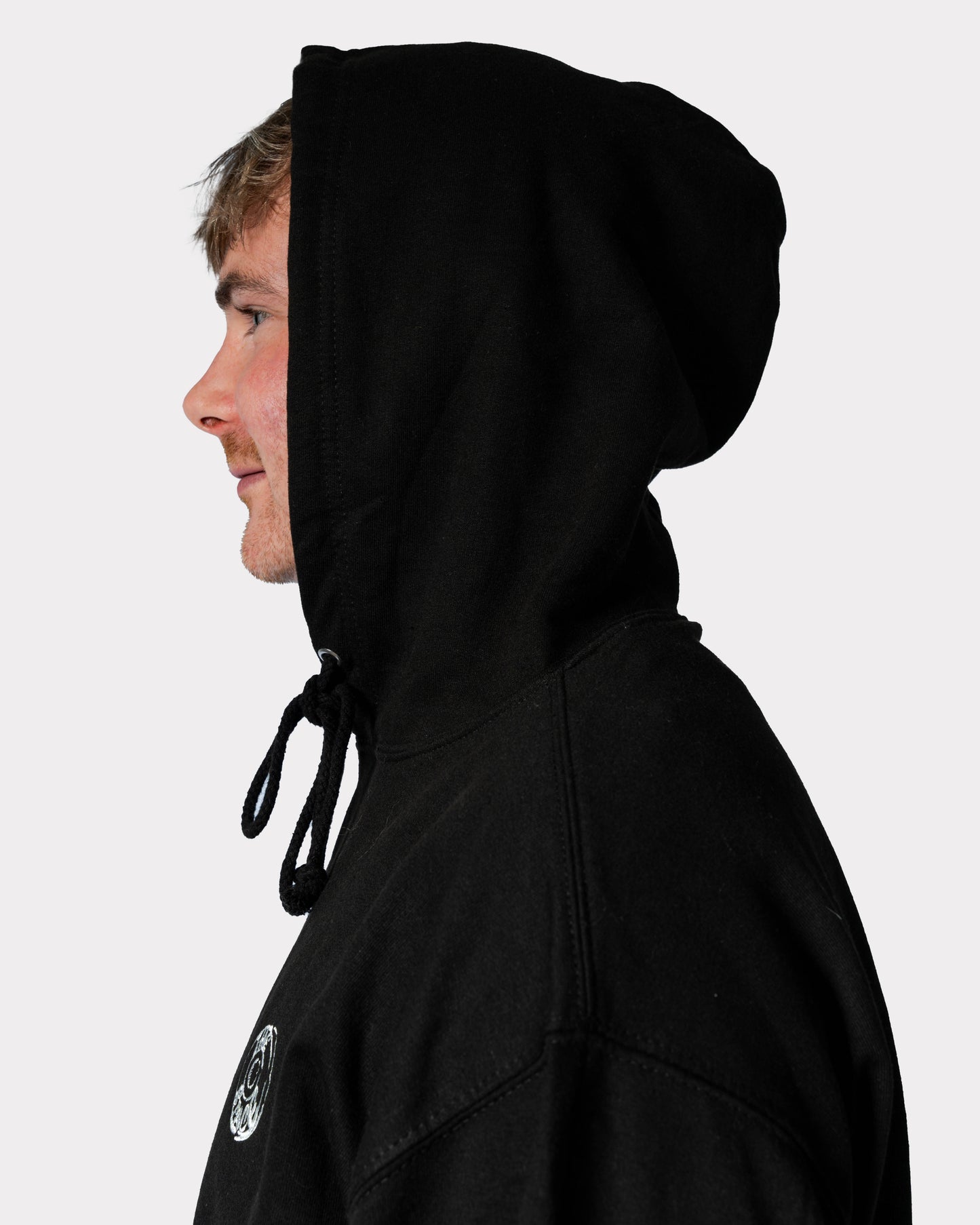 Space Returns Hoodie - Black w Logo/ Backprint