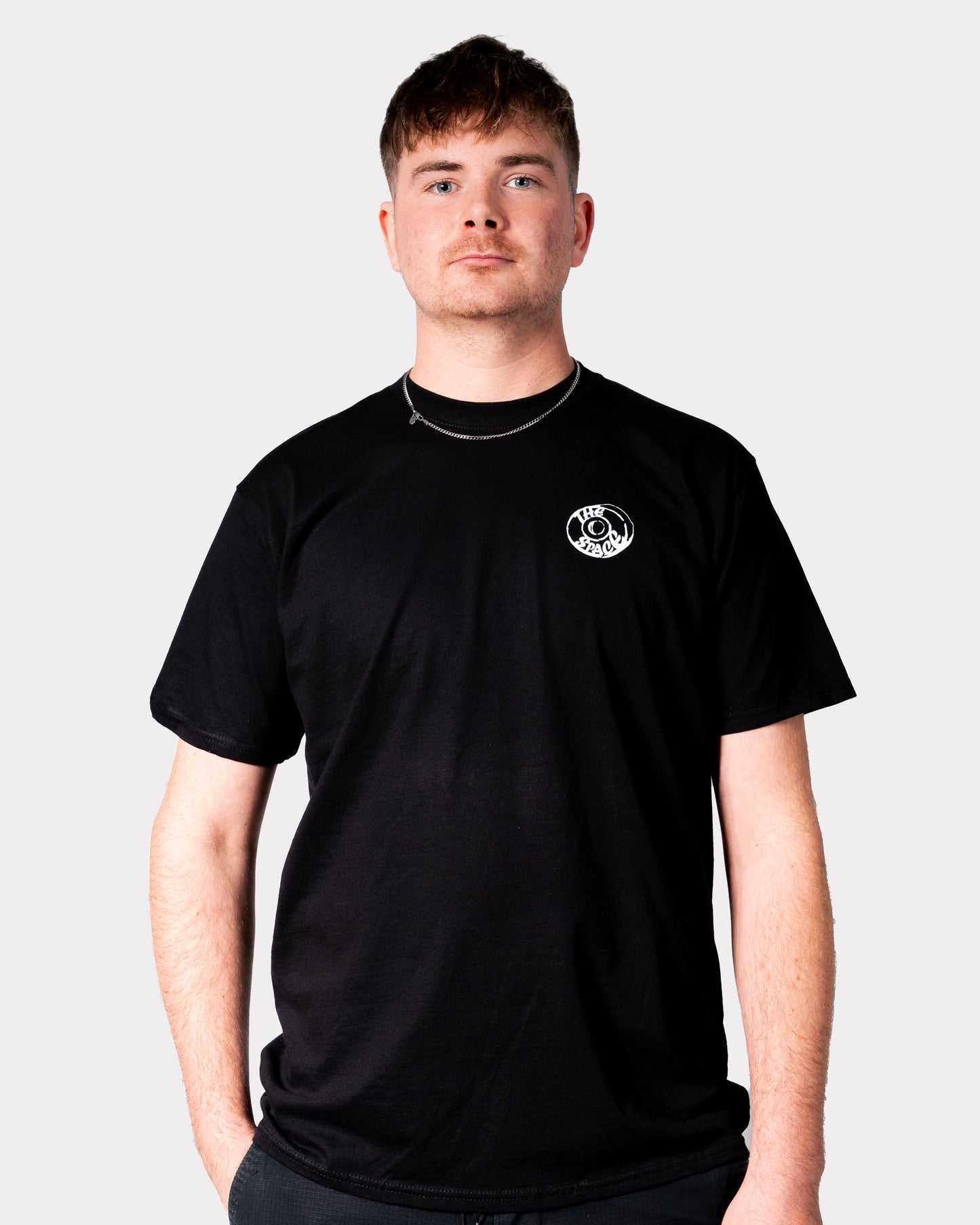 Space Basics Tee - Black w Logo